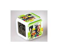 (1) Relojes digitales Anime Naruto Uchiha Sasuke Gaara Hatake Kakashi Haruno Sakura Tsunade Jiraiya Deidara Alarma