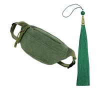 1 Riñonera De Mujer, 1 Colgante De Borla, Riñonera De Pana De Mujer, Bolso De Hombro De Mujer, Bolso Cruzado Ajustable