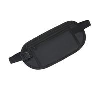 1 riñonera unisex de ajuste delgado antirrobo con cinturón oculto antirrobo, bolsa de pasaporte adecuada para deportes y comida para llevar