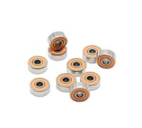 1 rodamiento de carrete de pesca cerámico híbrido de acero inoxidable SMR103 2RS CB 3x10x4, 623, sin grasa, de giro rápido(1P 8X16X5)