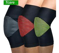 1 rodillera ajustable, con almohadilla de silicona de nailon para correr, trotar, ciclismo, senderismo, alivio del dolor en las articulaciones, artritis y recuperación de lesiones