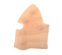 1 rodillera impermeable de silicona de compresión para aliviar el dolor