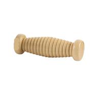 1 rodillo de madera para masaje abdominal, rodillo de masaje para el hogar, fitness, yoga, rueda de masaje meridiano, pequeño (tipo W)