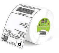 1 Roll, 500 Premium Coated Direct Thermal Labels, 100mm x 150mm (4" x 6"), Self-Adhesive, for Zebra, MUNBYN, Rollo, TSC, Toshiba, Citizen, Direct Thermal Label Printer, LP2844, GK420D, ZD420,ZP450