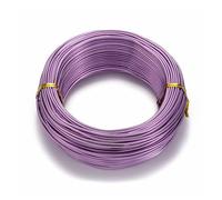 1 Roll Multi-colors Aluminum Wire Jewelry Findings for Jewelry Making DIY Necklace Bracelet 0.8mm 1mm 1.5mm 2mm 3mm 4mm 5mm 6mm(MediumOrchid,6mm 7m)