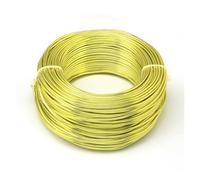1 Roll Multi-colors Aluminum Wire Jewelry Findings for Jewelry Making DIY Necklace Bracelet 0.8mm 1mm 1.5mm 2mm 3mm 4mm 5mm 6mm(GreenYellow,5mm 10m)