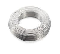 1 Roll Multi-colors Aluminum Wire Jewelry Findings for Making DIY Necklace Bracelet 0.8mm 1mm .5mm 2mm 3mm 4mm 6mm(LightGrey,5mm 10m)