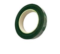 1 Roll Self-adhesive Bouquets Floral Stem Paper Tapes Stamen Wrapping Florist Tape Floriculture DIY Green Para Envolver Tallos de Ramo(Dark green 1pcs)