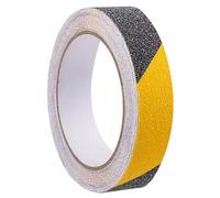 1 rollo 25mm*5m cinta antideslizante,cinta antideslizante escaleras,Tiras antideslizantes,negro y amarillo,Cinta Autoadhesiva,para escalones antideslizantes en interiores y exteriores