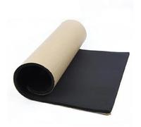1 Rollo 3/5/6/10Mm 50Cm X 200Cm Almohadilla Aislante Ruido Para Automóvil Ignífuga Calor Papel Aluminio Amortiguadora Sonido Motor Aislante Térmico(50x200cmx10mm)