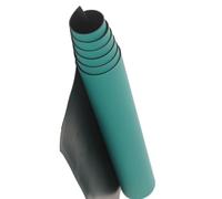 1 rollo de alfombrilla antiestática ESD for reparación electrónica - Almohadilla de mesa de soldadura de caucho de alta temperatura, 90-4 m de largo, antideslizante y duradera(3mmx2.3x3.3ft)