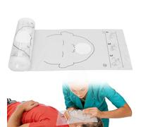 1 Rollo De Barrera De Reanimación Cardiopulmonar, Protector Facial Desechable, Protección Personal, Escudos Faciales De Reanimación Dispositivo Antiasfixia Para Uso De Emergencia