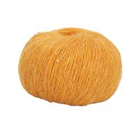 1 rollo de hilo de lentejuelas Mohair colorido instrumento musical hilo de ganchillo para tejer