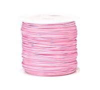 1 Rollo de Hilo para Hacer Pulseras, Hilo de Cuentas de 0, 8mm y 49 Yardas