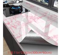 1 Rollo de Papel Tapiz Autoadhesivo con de Mármol , Impermeable y Removible, Ideal para Salpicaderos de Cocina, Dormitorio, , Renovación de Muebles, Fácil de Pelar y Pegar