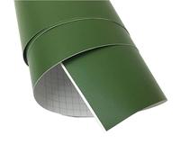 1 rollo de pegatinas de estilo de coche, película de vinilo de PVC mate verde militar, película for carrocería de coche for motocicleta, bicicleta, accesorios for automóviles ( Color : Army green , Si