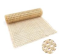 1 Rollo Tela de Ratán, 30cm x 1m Natural Rollo de Correas de Caña de Ratán para Proyectos de Caña Tela de Malla de Ratán para Muebles Sillas Armarios Techos