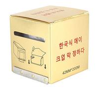 1 rollos de cubierta de tatuaje, película adhesiva para tatuaje, rollo de plástico transparente para labios de cejas desechables, accesorios de maquillaje permanente, película de preservación(2#)