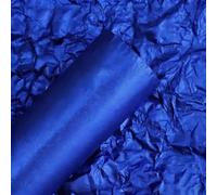 1 Rotolo di Carta Decorativa per Copri Vasi da Fiori - Carta Floreale Opaca per Vasi Natalizi, Carta per Avvolgere Vasi per Decorazioni Natalizie e Progetti Fai da Te(Color:Azul)
