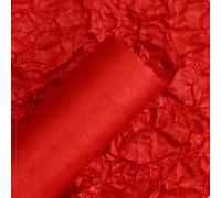 1 Rotolo di Carta Decorativa per Copri Vasi da Fiori - Carta Floreale Opaca per Vasi Natalizi, Carta per Avvolgere Vasi per Decorazioni Natalizie e Progetti Fai da Te(Color:Rojo)