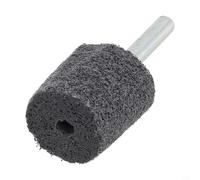 1 rueda de pulido de fibra de nailon de 20 a 50 mm con vástago de 6 mm para amoladora de taladro, disco abrasivo resistente al calor para acabado de superficies de metal, madera y plástico