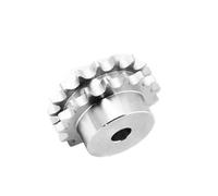 1 rueda dentada de cadena doble hilera dúplex industrial acero inoxidable 304 08B-2, 10-20 dientes, for motor(11 Teeth)
