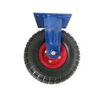 1 rueda inflable resistente con amortiguación de goma de alta elasticidad, rueda plana for carretilla.