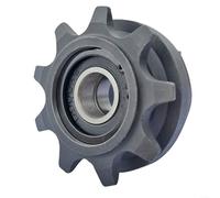 1 rueda libre 9T de una sola velocidad para bicicleta plegable 412, casete de acero de 9 dientes con cuerpo de aleación de aluminio, engranaje trasero negro para desplazamientos de buje M35 y ciclismo