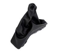 1 saco para freno de mano con manguito, negro cuero