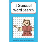 1 Samuel Word Search Puzzle Book: Word searches with easy to read print all about the Book of 1 Samuel, the people, places, events and More I 6x9 ... for Vacations, Holidays and Free Times