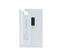 1 Sección 21700 Caja de Batería, Kit de Banco de Energía de Carga Rápida DIY, 5 V, 3 A, 9 V, 2 A, 12 V, 1,5 A, Cargador de Batería USB Tipo C