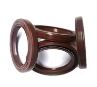 1 sello de aceite de doble labio de caucho flúor con esqueleto de hierro - ID 48-58 mm for aplicaciones automotrices e industriales(50x72x10)