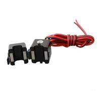 1 sensor de corriente de abrazadera de núcleo de ferrita para monitoreo de sistemas automotrices y eléctricos (100 A/5 A)