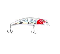 1 señuelo for pesca de 6,5 cm/6,5 g, señuelo de pesca de pececillo que se hunde, señuelo de pesca de camarón fantasma de agua, señuelo de pesca de largo alcance, cebo duro, pececillo de pesca(J)