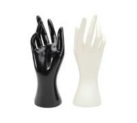 1 Set 2 Pcs Female Mannequin Hands Jewelry Display Holders (Assorted Color)