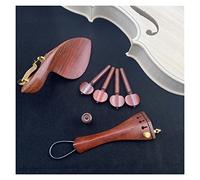 1 Set 4/4 Violin Ebony/Rosewood/Jujube Piezas De Accesorios De Madera Accesorios instrumentos violín (Color : 07)