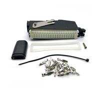 1 Set 55 Pin Way Amp Automotive Electrical Cable Connector Wire Harness Female with Terminals 85126-1 936001-1 292096-1, Follow