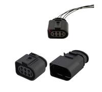 1 Set 6 Pin Way Auto Wire Cable Connector with Wires Car Male Female Sockets for 1J0973833 1J0973733(Male Set)