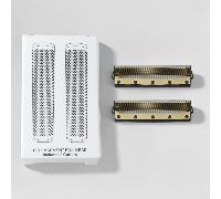 1 Set 8173-700 Cabezal de Repuesto para Afeitadora de Lámina, Lámina Dorada de Titanio Profesional, Compatible con Afeitadora Wahl Star