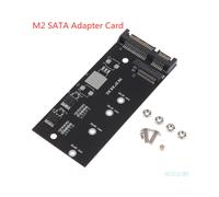 1 Set B M Key M.2 NGFF SSD Convertir tarjeta adaptadora a adaptador SATA3 de 2,5" Kit mejorado para la revisión SATA I/II/III