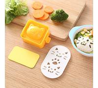 1 SET Cat rice ball mold diy mould cute sushi cartoon bento mold rice ball molds set sushi molds Bento Accessorie.