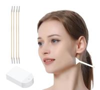 1 set Cinta lifting facial,Cinta lifting facial,Cinta lifting facial,Cinta lifting facial y cuello instantáneo,Parches antiarrugas para piel flácida 40 parches + 4 cuerdas de lifting