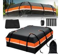1 Set de de Almacenamiento para Techo de Coche de Gran Capacidad 132X100X43Cm con Cerradura de Combinación, Adecuada para Camioneta SUV