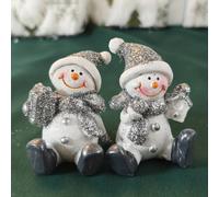 1 Set de de Muñecos de Nieve Navideños, Decoraciones de Invierno, Decoraciones Navideñas, Decoración de Habitación, Adornos Navideños para el Hogar