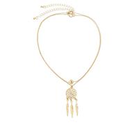 1 Set Double Layer Retro Necklace with Elegant Tassel Jewelry Weddings Birthdays Anniversaries and Holidays Present for Women
