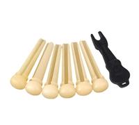 1 Set Elegante Pines Huesos Puentes Guitarristas Guitarra Uñas Cuerda Guitarra Profesional Accesorios Guitarra Guitar