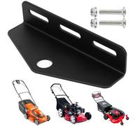 1 Set Enganche de Remolque para Cortacésped, Kit de Enganche Universal Adaptador de Montaje para Remolque de Cortacésped de Giro Cero de Alta Resistencia (7,6-15,2 cm, Orificio 1,9 cm)