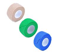 1 Set MC24 Finger tiritas vendaje dedos Tape kohäsiv selbsthaftend, 3 Ruedas, Azul, Verde, Color Carne