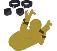 1 set Non-slip Yoga Belt with Secure Buckle Erotic Guests éxuáles mujér Stretches Intensive.