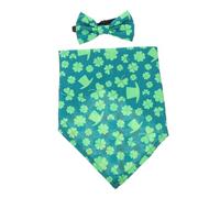 1 Set Pet Saint Patrick's Day'S Day of Cat Bow Tie Bandanas Festival Accesorios para Fiestas para Perros y Gatos Corbitizantes Accesorios para Mascotas amigables para la Piel